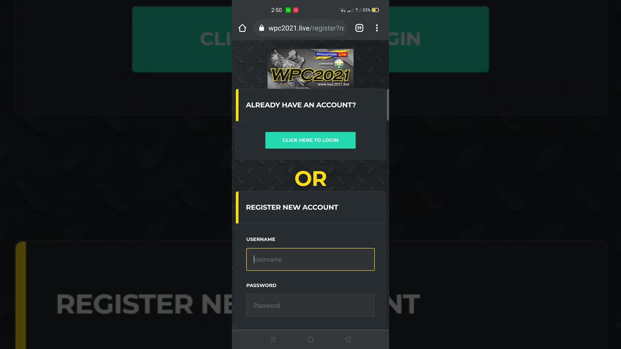 What Is WPC2021 And How Can Create Account Online?