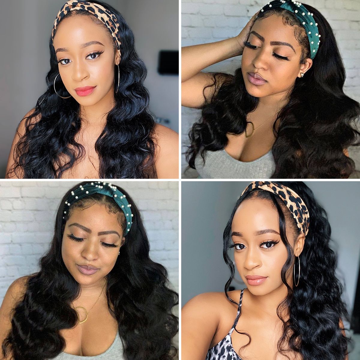 Headband Wig Can Purchased to Match Your Hair’s Natural Color